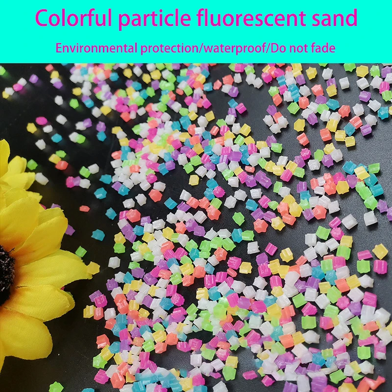 Светящиеся песочные камни светящиеся в темноте садовый парк дорога галька