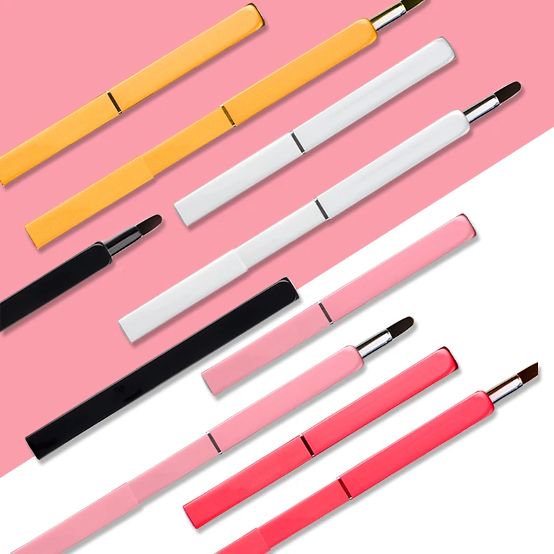 Кисть для губ макияжа 1 шт. кисти блеск губной помады портативный гибкий