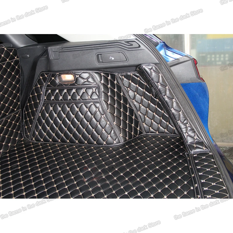 

Leather Car Trunk Mat Cargo Liner for infiniti qx50 2018 2019 2020 2021 boot rear accessories interior seat cover auto styling