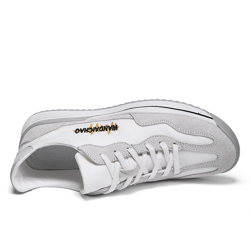 

2021 New Men Golf Shoes Breathable Gym Shoes for Men Suede Leather Golf Trainers for Man Anti Slip Mens Designer Shoes Orange