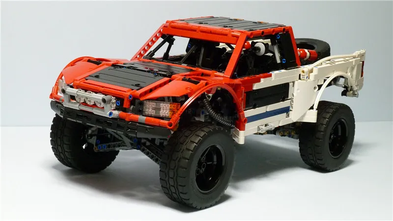 Новинка 1718 шт. Baja внедорожный автомобиль Technic MOC RC дистанционного техника модели наборы строительных блоков Кирпичи самодельные игрушки подарки
