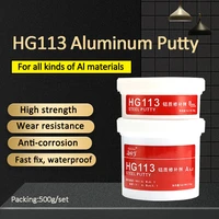 higlue 113 epoxy metal repair putty aluminum putty 250gset