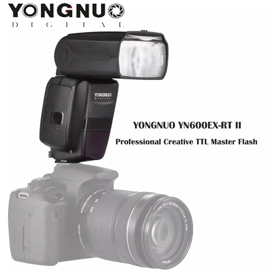 YONGNUO YN600EX RT II Auto ttl HSS Вспышка Speedlite + YN E3 контроллер триггер для Canon 5D3 5D2 7D Mark 6D 70D 60D и