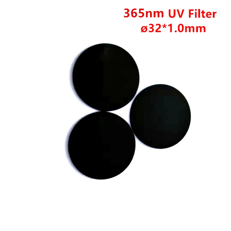 32*1 0 мм 365nm UV фильтром нижних частот ZWB2 UG1 U 360 ультрафиолетового полосовой черный