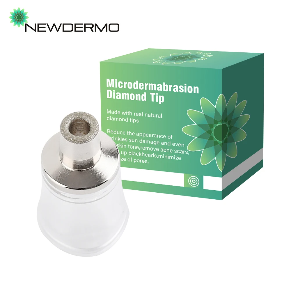 Алмазная микродермабразия NEWDERMO тонкие наконечники для микродермабразии и