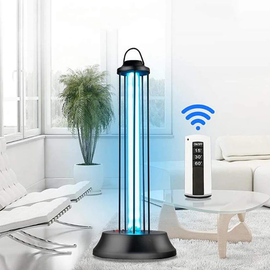 ALIEN UVC Ozone Germicidal Ultraviolet Disinfection Lamp 38W 60W UV Light Timer for Disinfect Bacterial Kill Mites Deodorizer | Лампы и