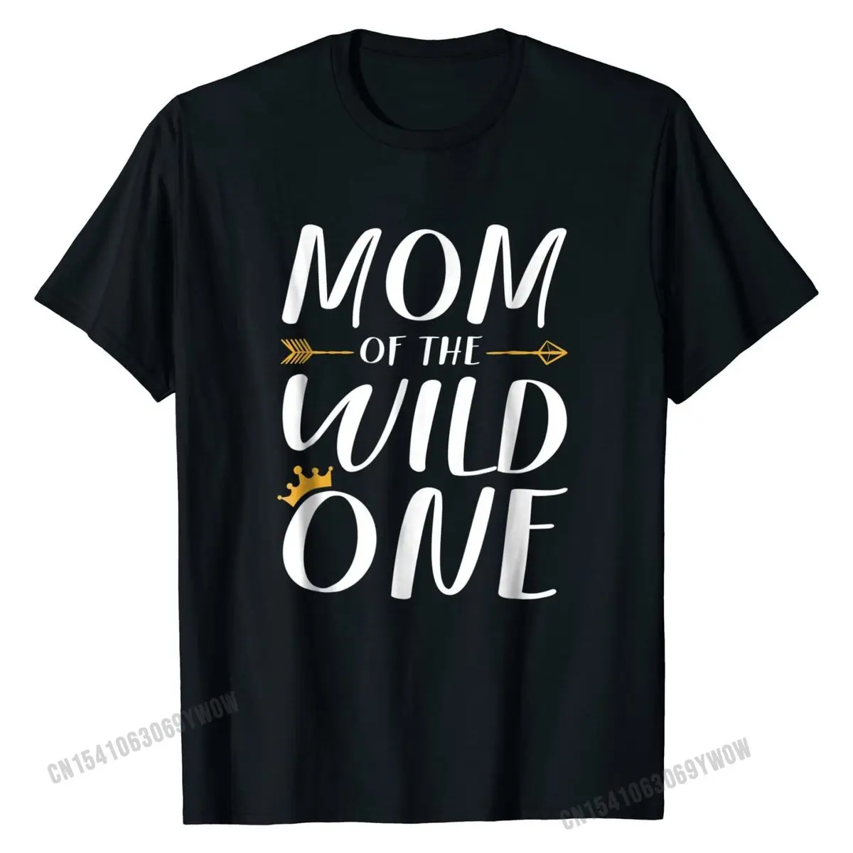 Camiseta divertida para hombre, ropa de algodón con estampado 3D para madre de The Wild One Thing, 1er cumpleaños, Normal, venta al por mayor