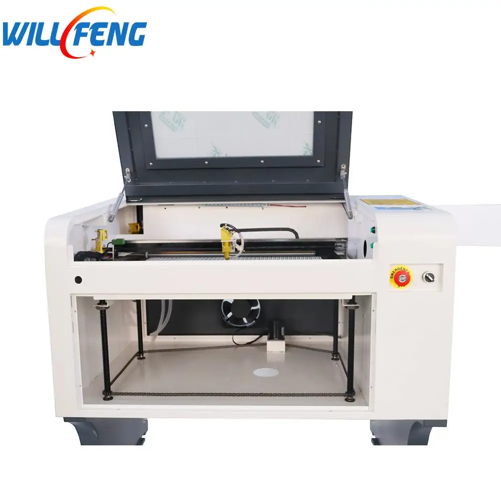 Лазерный гравировальный станок Co2 Will Feng 600*400 мм 40 Вт 50 60 скульптурный с USB-портом