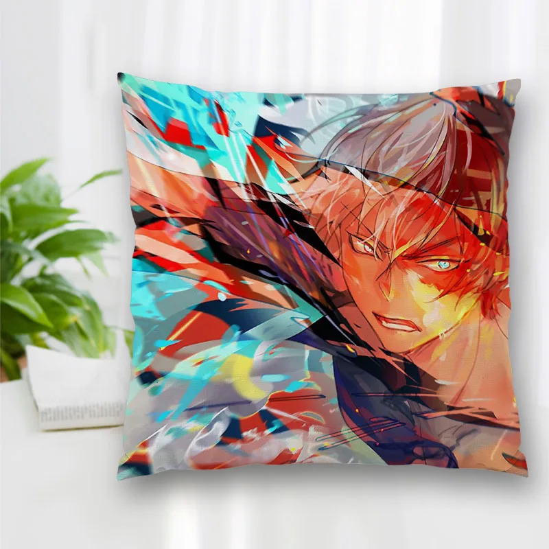Оригинальная Подушка Todoroki Shoto декоративная подушка из полиэстера квадратная 40x40