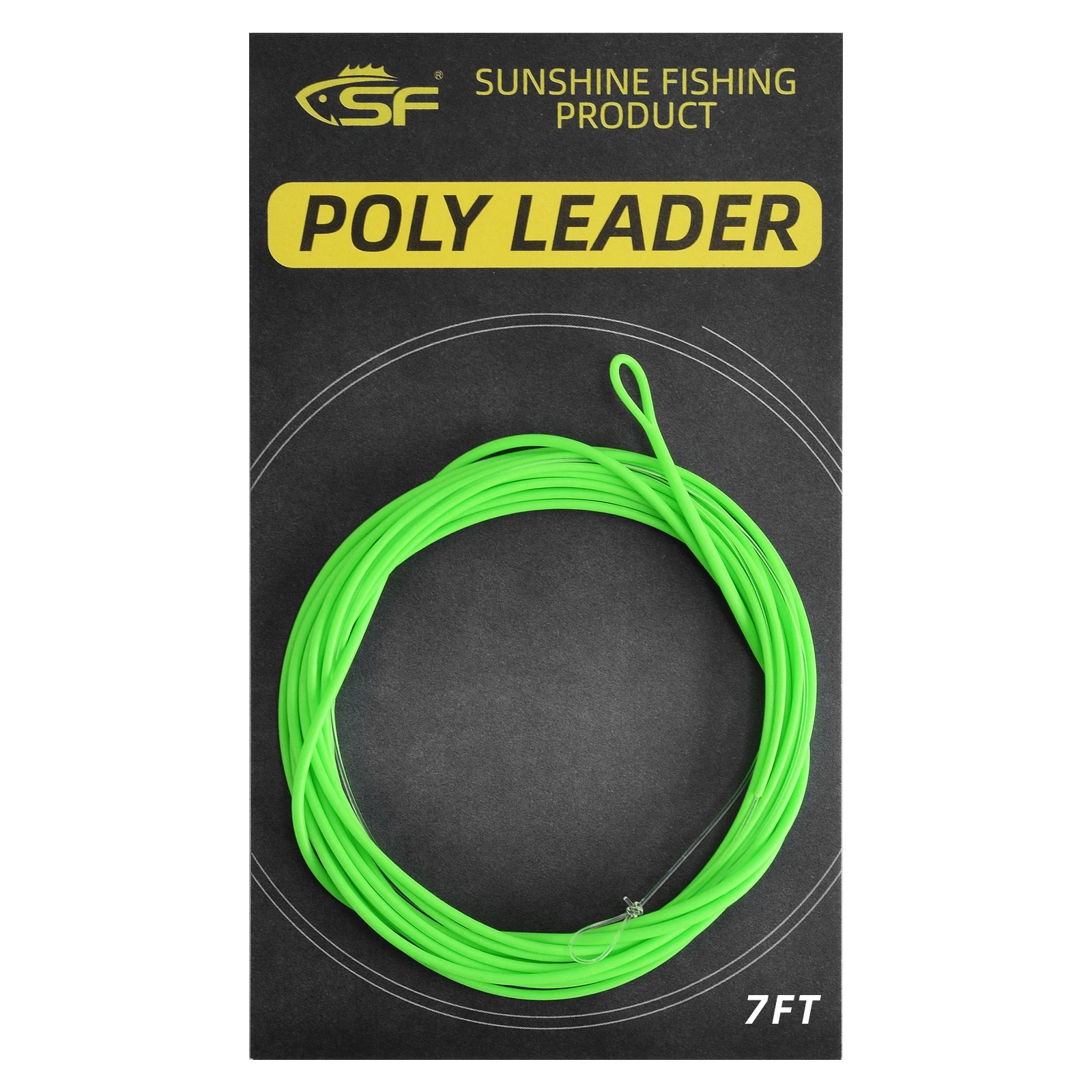 Нахлыстовая леска SF Polyleader однонитевая для ловли нахлыстом 7-дюймовой форели 7FT |