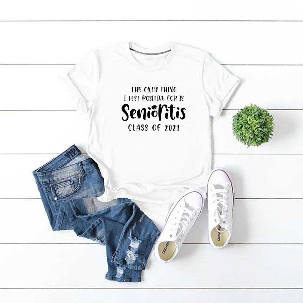 

LH20523 Summer Personality Fashion Fit Creative Letter Printing Pure Color Short Sleeve Round Neck Large Size T-shirt For Woman