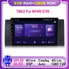 6G + 128G QLED 5G WIFI RDS для 5 серий BMW E39 Android 10 X5 E53 автомобильный Радио Мультимедиа Видео плеер навигация GPS SWC 2 din BT FM