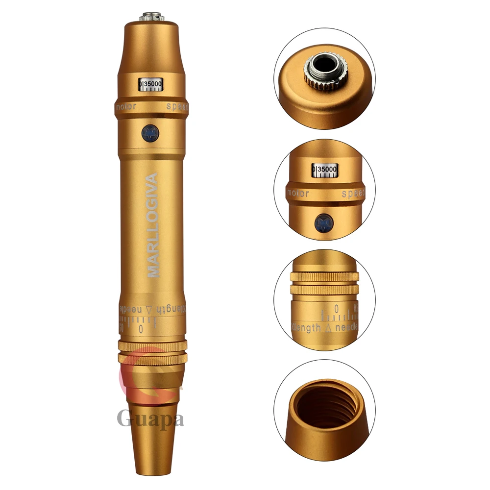 Перезаряжаемая Цифровая беспроводная тату ручка для бровей машинка макияжа 3D