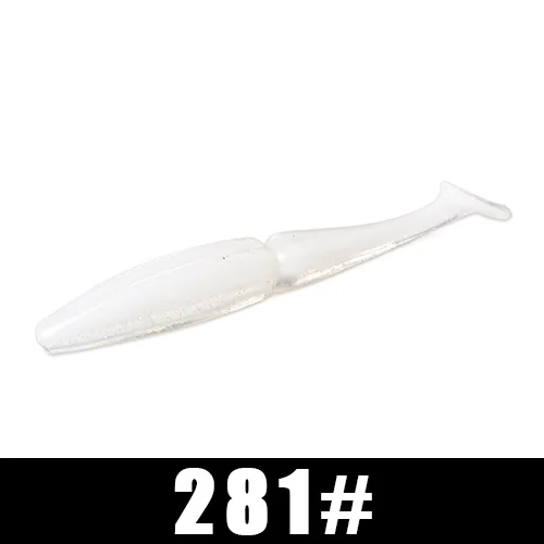281 FISH KING 6 шт./упак., мягкие приманки, приманка для рыбалки 105 мм, 11 г, приманка для плавания, форель, Мягкая наживка для рыбалки воблер, искусственная приманка для щуки - Цвет: 281