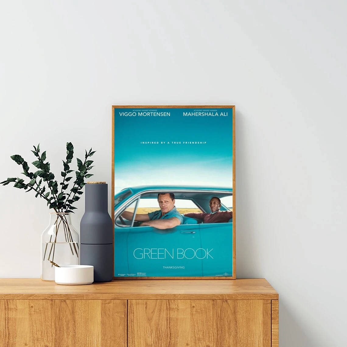 

Green Book Movie Poster Canvas Print Art Modern Living Room Home Decoration (No Frame)