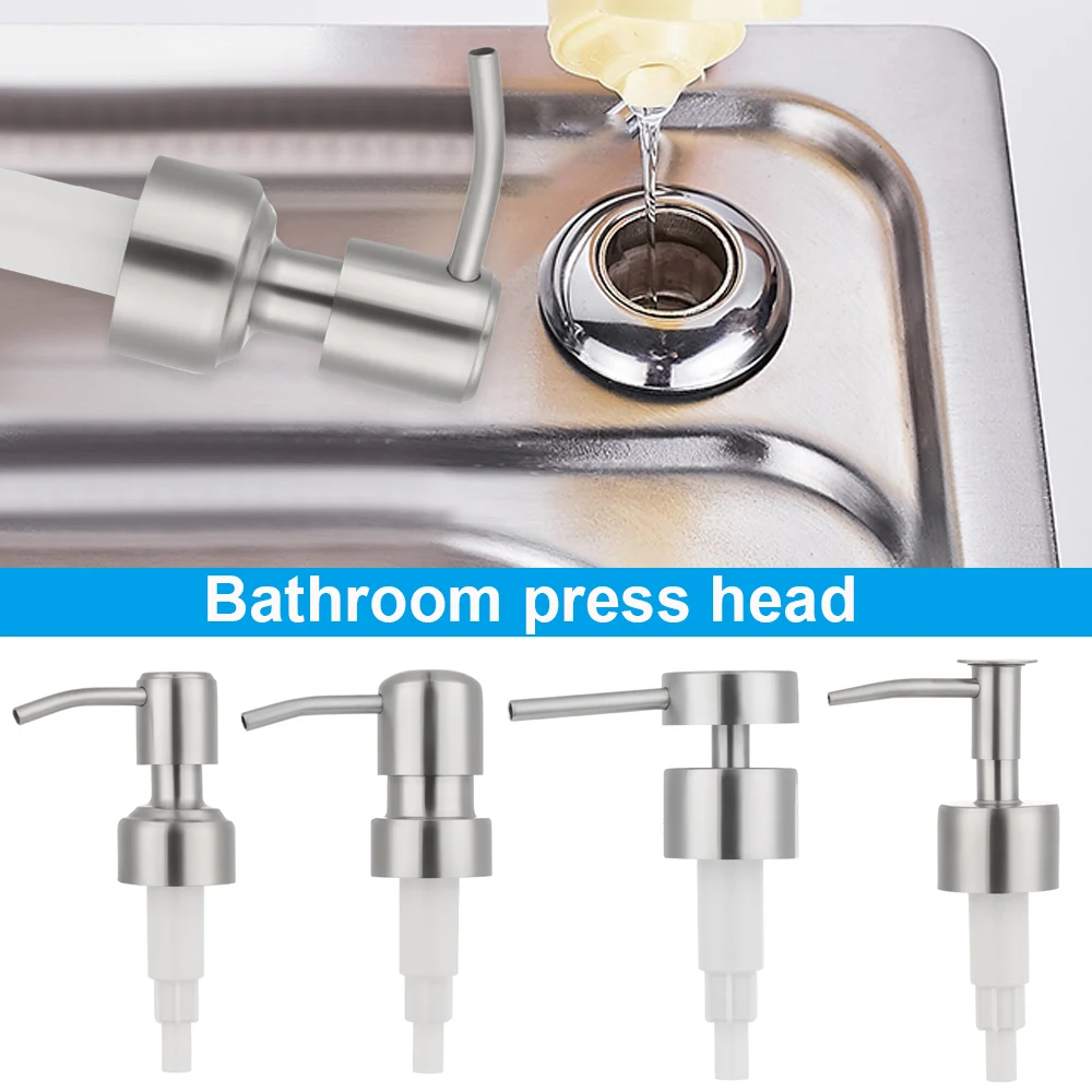 Новый насос 6 типов удлинительных трубок из нержавеющей стали для мыла диспенсер