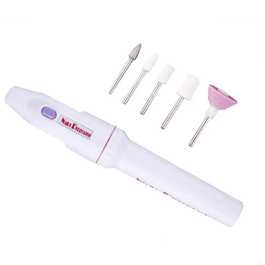 Машинка для маникюра и педикюра миниатюрный набор инструментов тестирования