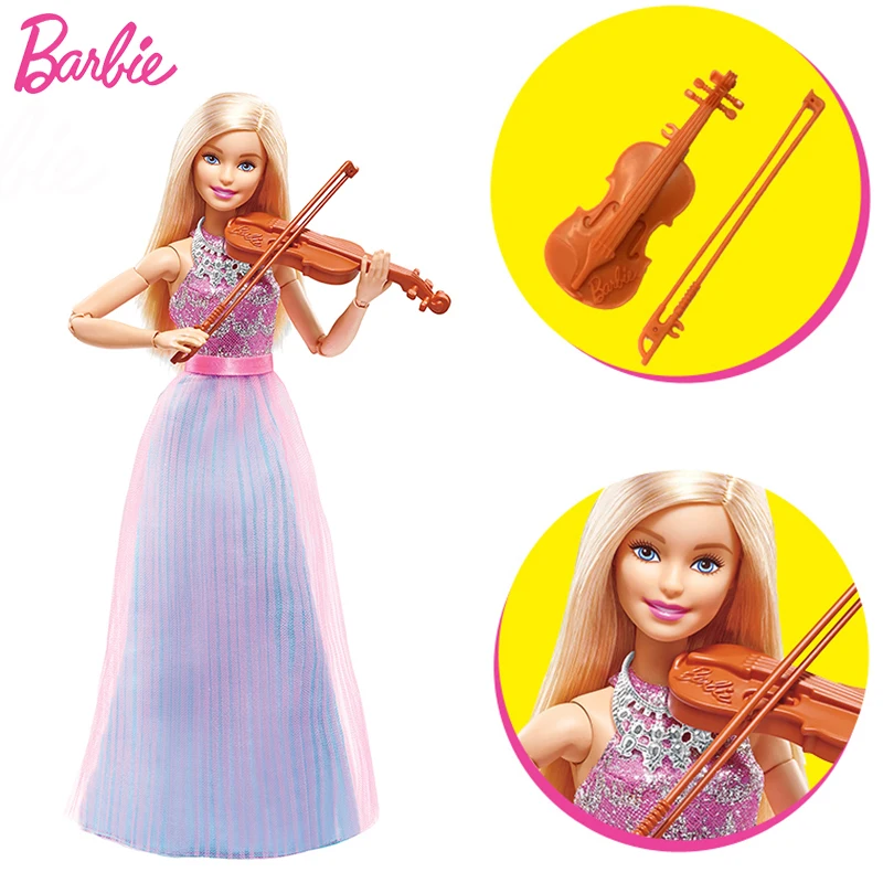 

Оригинальные свадебные куклы Барби, набор для скрипки, модные игрушки для девочек, ассортимент принцесс, куклы Барби, подарки на день рожден...