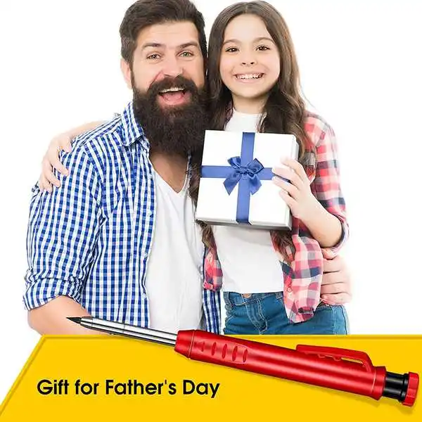 Топ! твердый плотничный карандаш с 6 стержнями встроенная точилка механический