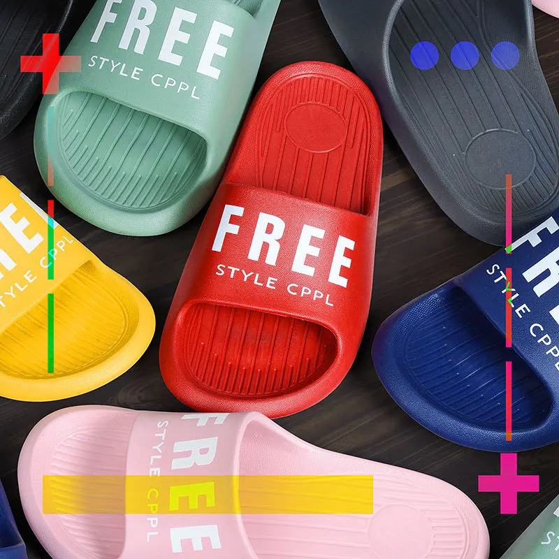 Сандалии для душа массажные тапочки ванной Нескользящие спа Тапочки с мягкой