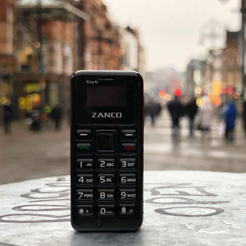 Мини-телефон Zanco T1 5 шт. 2G Самый маленький в мире телефон Zanco Tiny T1(подарок при каждой покупке) Купи 5, получи 1 бесплатно
