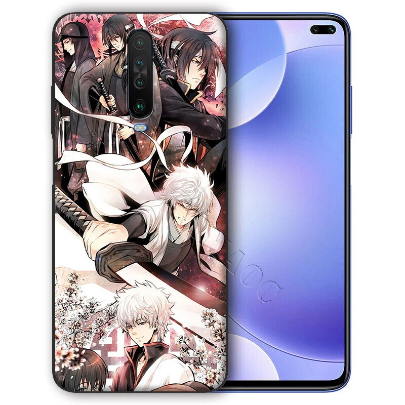Чехол гинтоки Саката гинтама для Xiaomi Redmi Note 4 4x 4a 5 5a 6 8 8A MI 9 9s 10 8T K30 Pro Max Lite Plus |