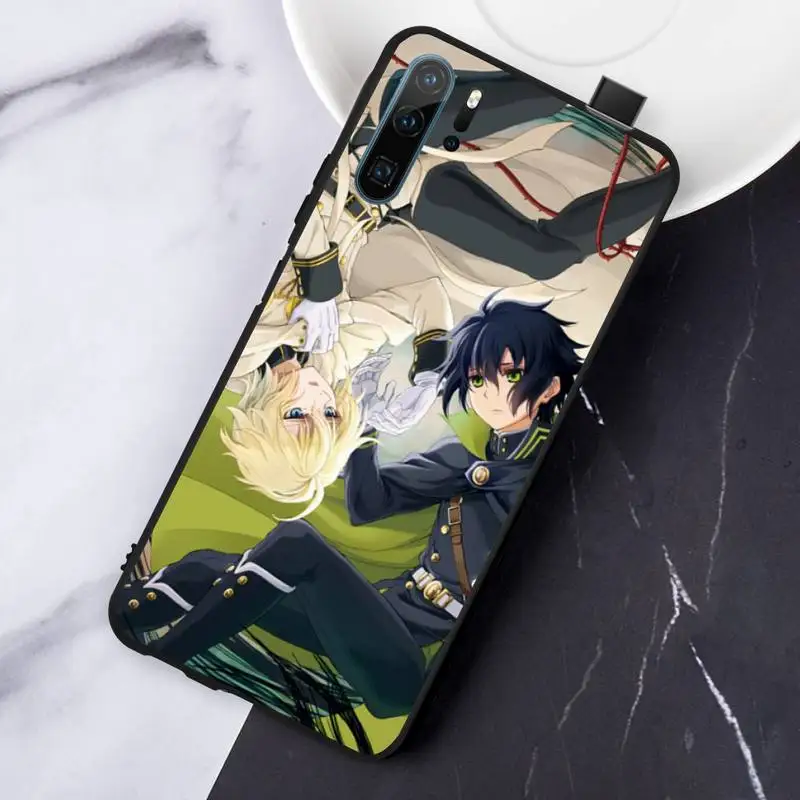 

Owari no Seraph Of The End anime luxury Phone Case cover For Huawei honor Mate P 10 20 30 40 Pro 10i 9 10 20 8 x Lite