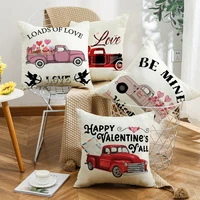 lover couple valentine cushion cover pillow case letter mr and mrs pillow cover mr and mrs cushion case for home wedding decor