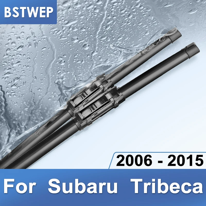 BSTWEP-escobillas de limpiaparabrisas para Subaru Tribeca, brazos de gancho compatibles con 2006, 2007, 2008, 2009, 2010, 2011, 2012, 2013, 2014