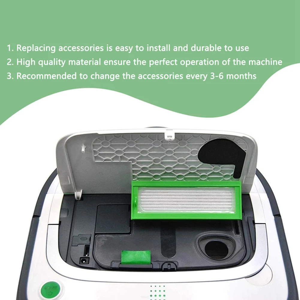 

Filter Side Brush For Vorwerk Kobold VR200 VR 200 VR 300 Vaccum Cleaner Tool Parts Household Cleaning