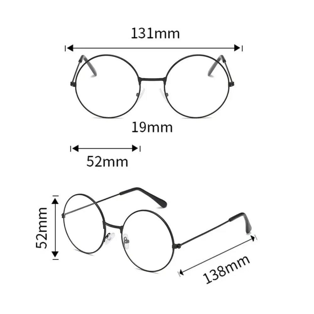 Винтажный светильник Круглая Плоская Металлическая оправа модная женская