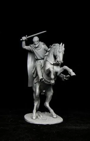 Классические персонажи 1/32 54 мм миниатюры рыцари темплары Неокрашенная сборная