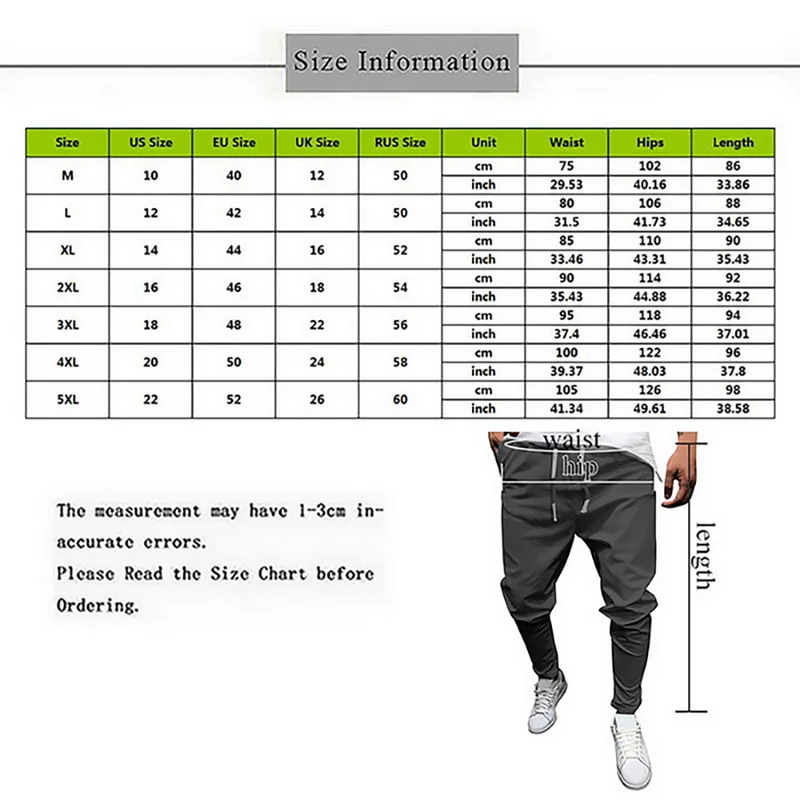 

2021 Spring Autumn New Jogger Pants Men Casual Drawstring Comfortable Elastic Waist Sweatpants Men