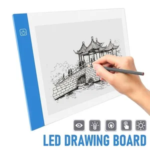 a3 a4a5 size three level dimmable led light pad tablet eye protection easier for diamond painting embroidery tools accessories free global shipping