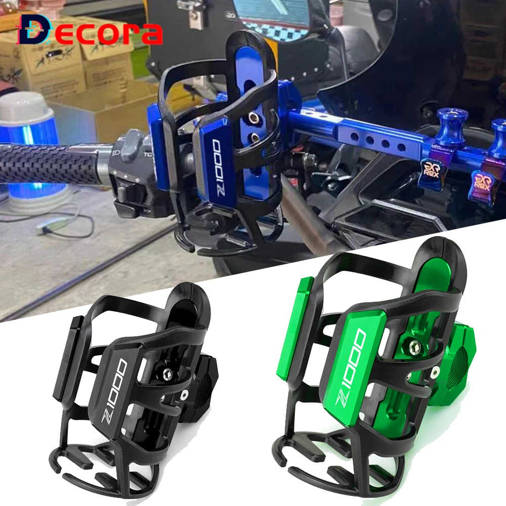 

Для KAWASAKI Z1000 Z1000SX Z 1000 Z 1000SX 2010-2021 2020 мотоциклетная подставка для стакана для напитков с ЧПУ держатель для стакана для воды балка для бутылки для воды