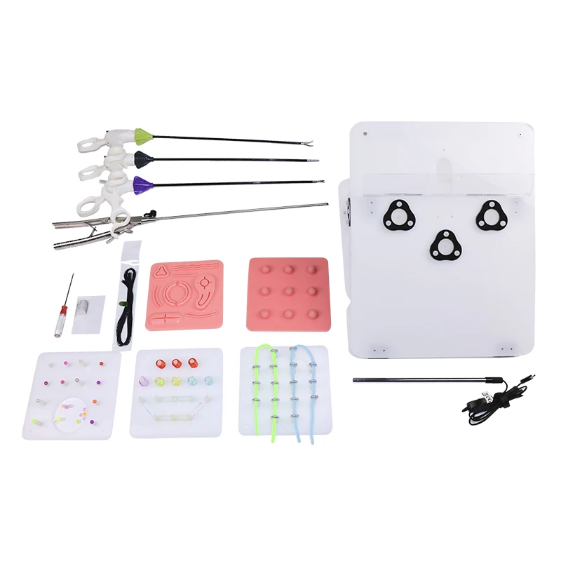 

Laparoscopic surgery simulation training box equipment package full version Trainer student teaching practice teaching aids