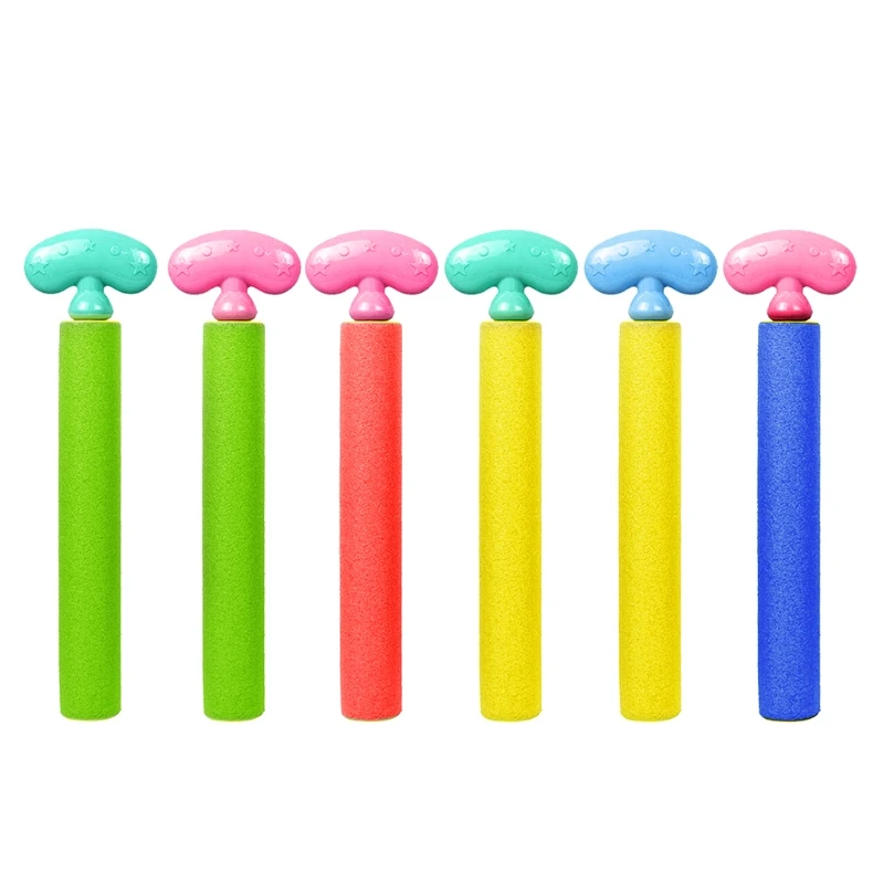 

EVA Water Cannon Moon Handle Pearl Cotton Water Gun Pull Type Pumping Gun Water Shooting Toy Beach Toys Water Guns