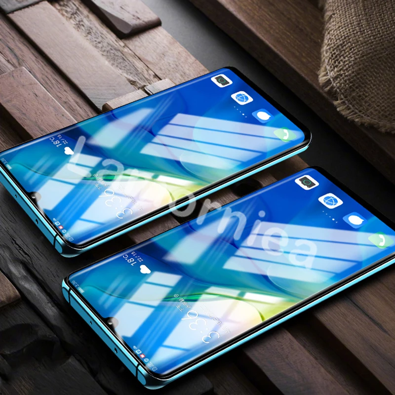 BoeYink УФ Полный Клей протектор экрана из закаленного стекла для Huawei Mate 30 Pro 5G 21D UV