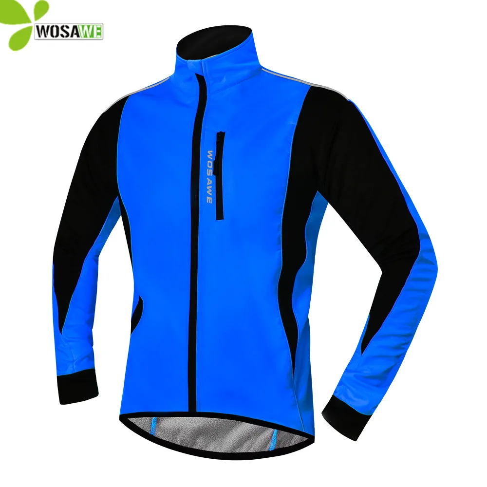 Водонепроницаемая ветрозащитная велосипедная куртка WOSAWE мужские ветровки
