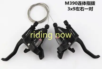 ST-M390 рычаг переключения ручного тормоза 3*9S триггерный переключатель передач MTB