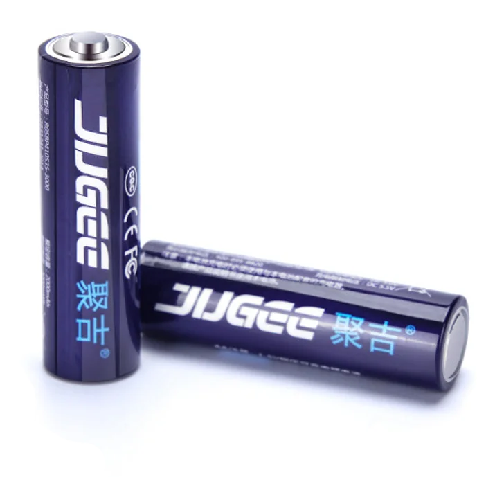 Литий полимерная аккумуляторная батарея JUGEE 4 шт. 2000 мАч 1 5 В 3000 МВтч AA|lithium battery|battery