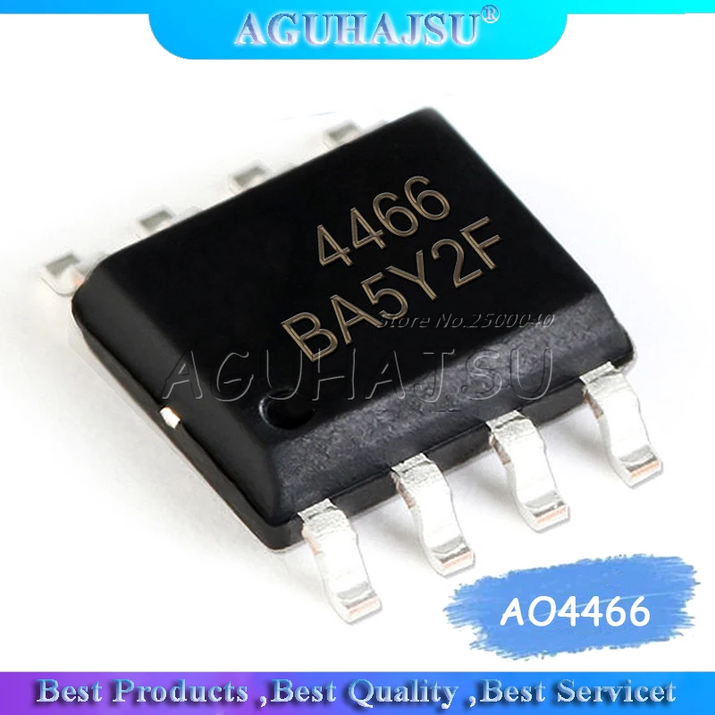 10 шт. AO4466 4466 MOSFET SOP-8 Новый оригинал | Электронные компоненты и принадлежности
