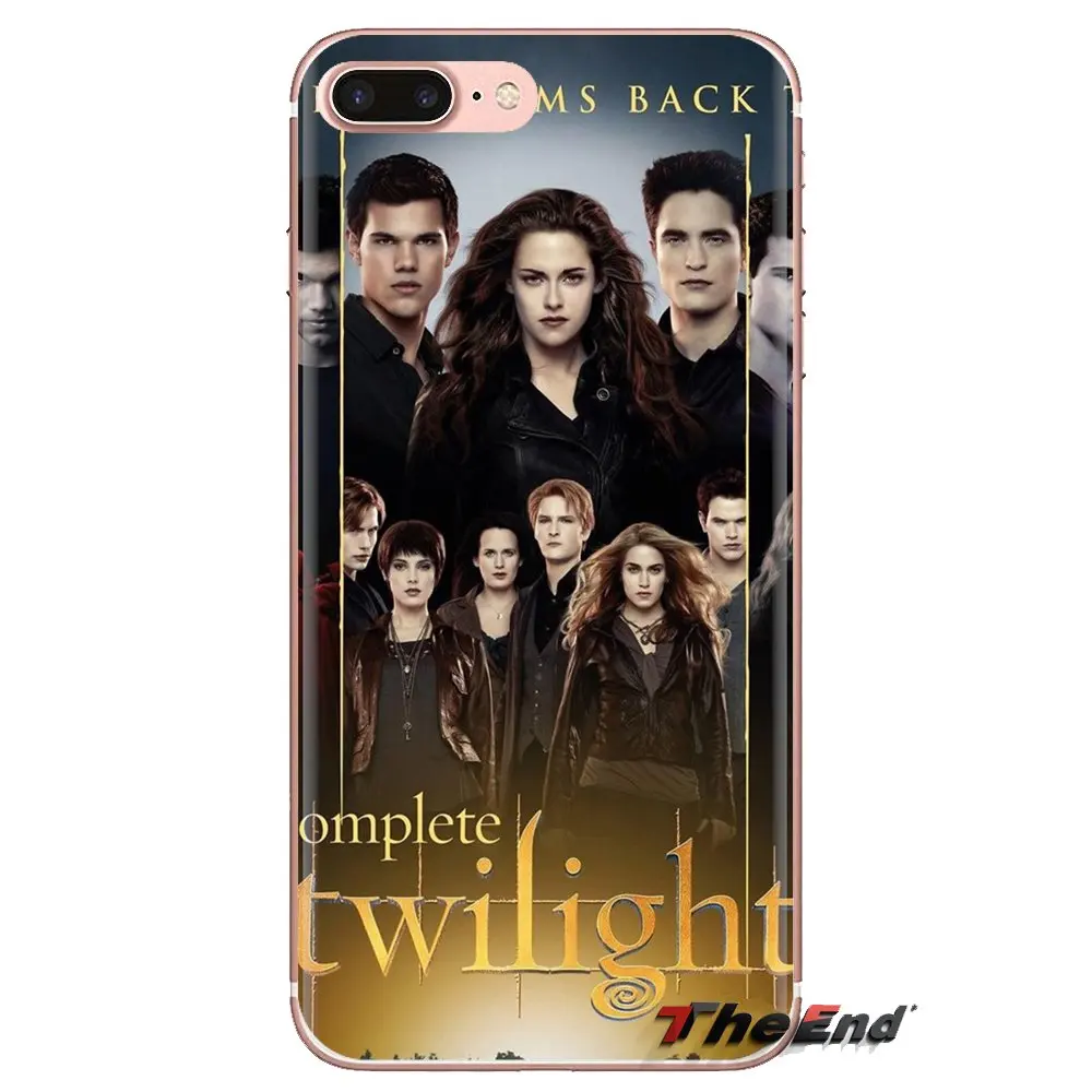 For iPhone XS Max XR X 4 4S 5 5S 5C SE 6 6S 7 8 Plus Samsung Galaxy J1 J3 J5 J7 A3 A5 Twilight Transparent Soft Shell Covers |