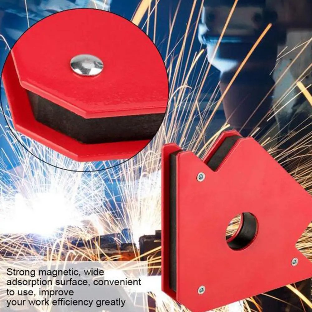 Пайка локатор сильный магнит сварки магнитный держатель 3 угол стрелка сварщик