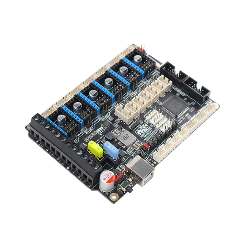 S6 V2.0 ARM 32 Bit XH Connector Control Board Support 6X TMC Drivers Uart/SPI Wire FYSETC master | Компьютеры и офис