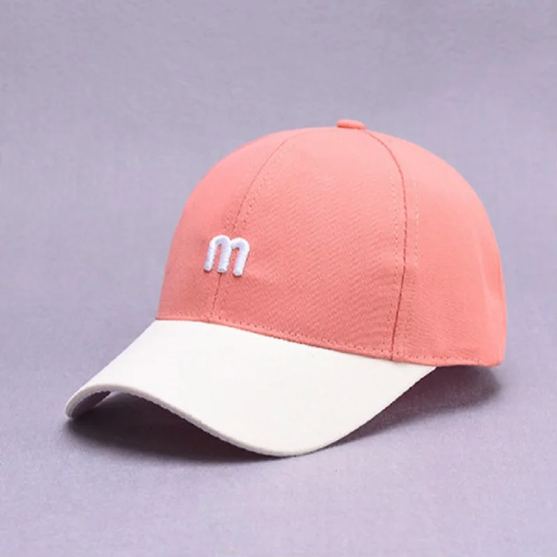 

Summer Kids Boy Girl Letter Patchwork Baseball Hat Baby Sun Caps Children Bonnet