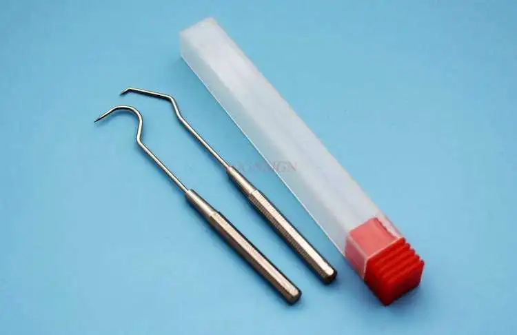 Зубочистка из нержавеющей стали 304 портативный металлический крючок инструмент