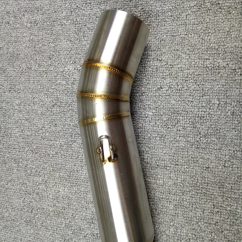 Motorcycle Exhaust Contact Middle Mid Pipe Connector For HONDA 2012 2013 2014 2015 CBR500R CB500X CBR400R CB400X Systems |