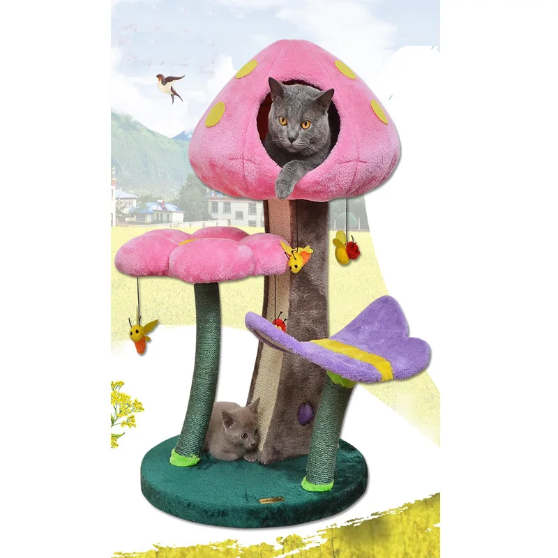 Кошка скалолазающая рама кошка прыгающая платформа сизаль кошечка царапина