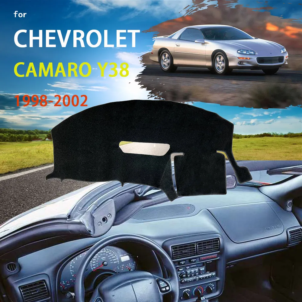 

Dashboard Cover Dash Mat for Chevrolet Camaro Y38 MK4 1998~2002 Pad Sunshade Cushion Sun Visor Parasol Car Accessories 1999 2000